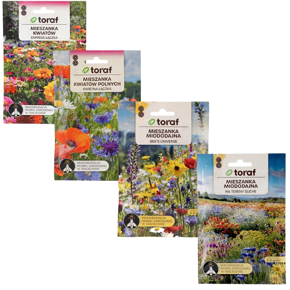 Fröpaket – Pollinatörer – Skapa en blomstrande äng för bin och fjärilar