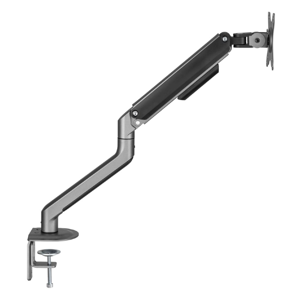 Justerbart skrivbordsfäste för 1 skärm med gasfjäder, max 32"