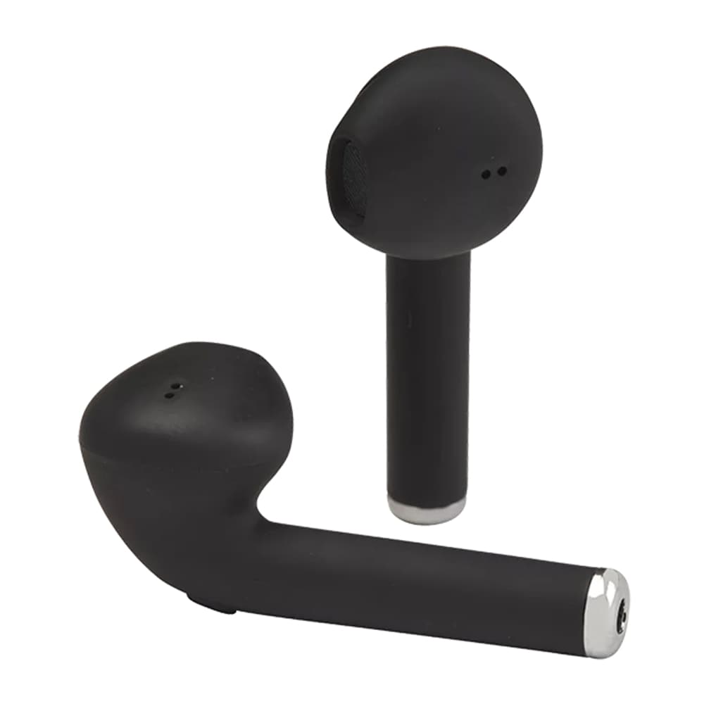 Denver TWE-46B trådlösa in-ear-hörlurar med Bluetooth 5.0 och laddningsfodral - Svart