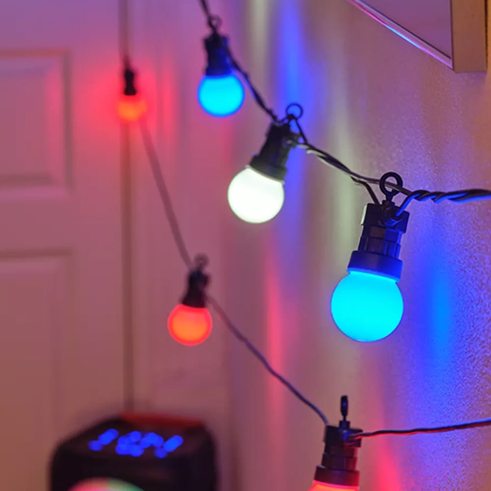 Denver Smart LED Partylight SLP-510 med 10 färgjusterbara lampor