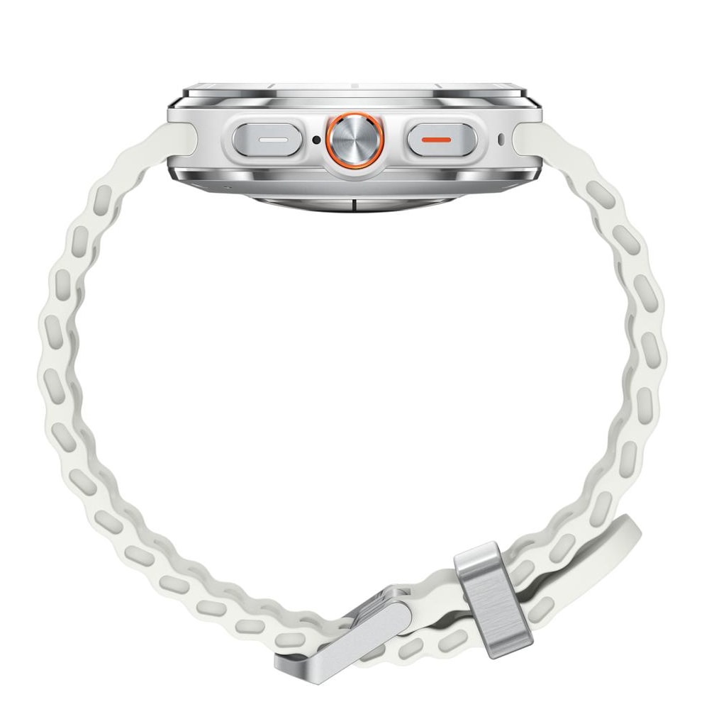 Samsung Galaxy Watch Ultra LTE 47mm – Titanium White med avancerade hälsosensorer och eSIM