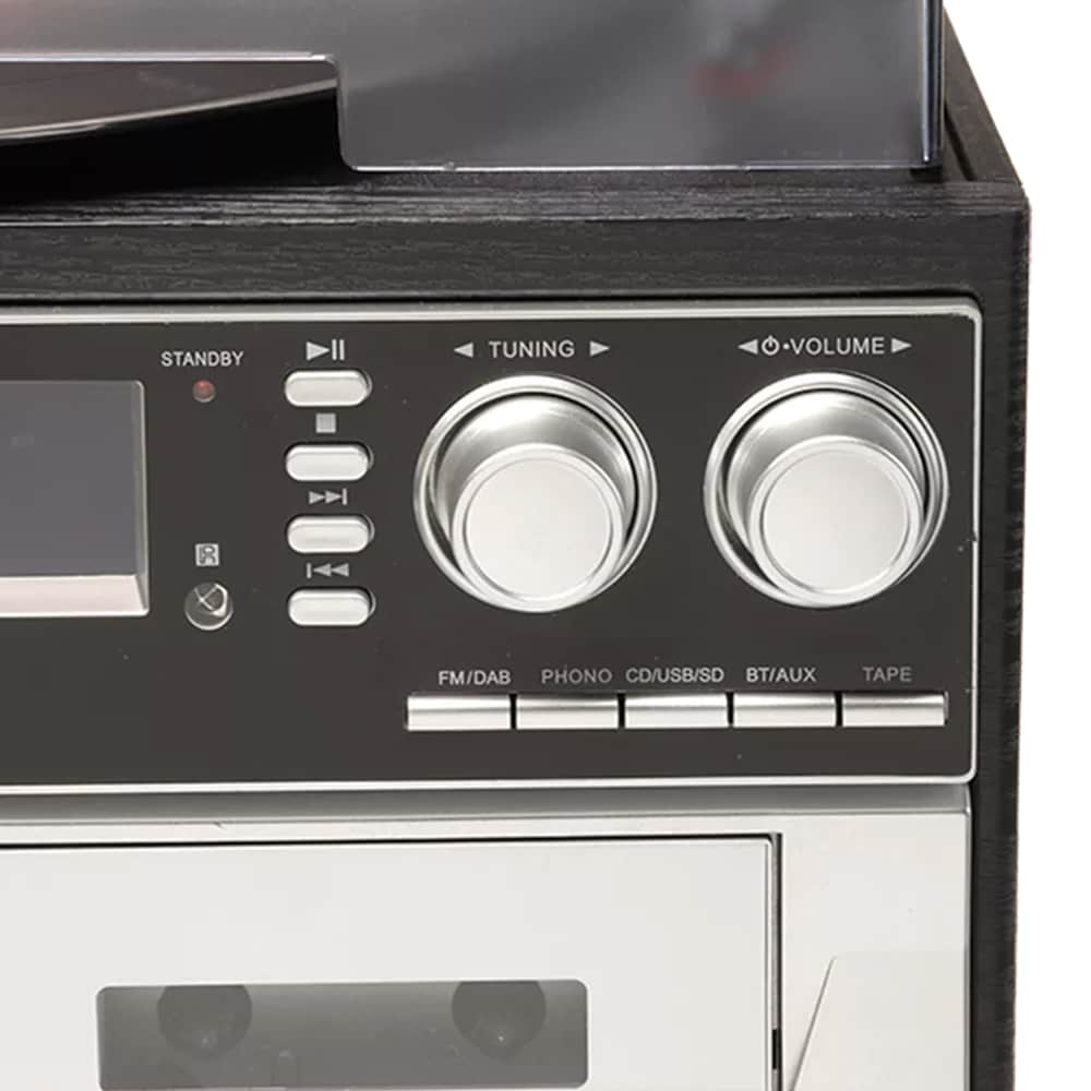 Denver Stereo med skivspelare, kassett, CD-spelare och Radio MRD-166