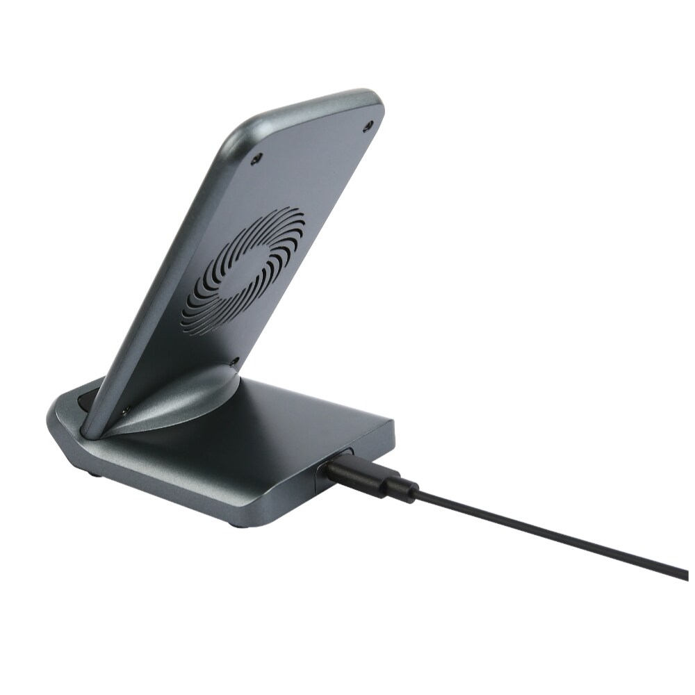 Essentials Trådlöst Laddställ Qi 15W med USB-C-kabel 1m