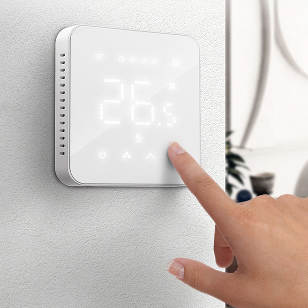 Smart Wi-Fi termostat för golvvärme – kompatibel med HomeKit och Alexa