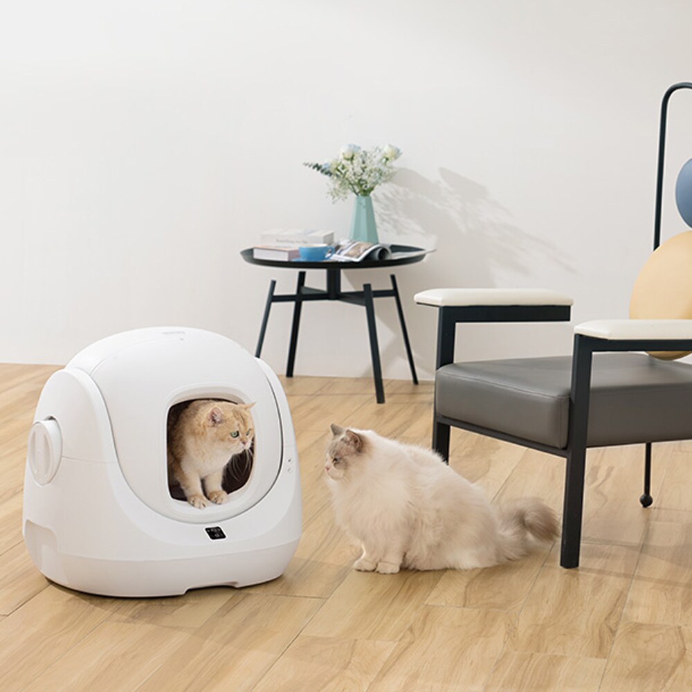 Catlink självrensande kattlåda BayMax – Automatisk rengöring, 7L kapacitet
