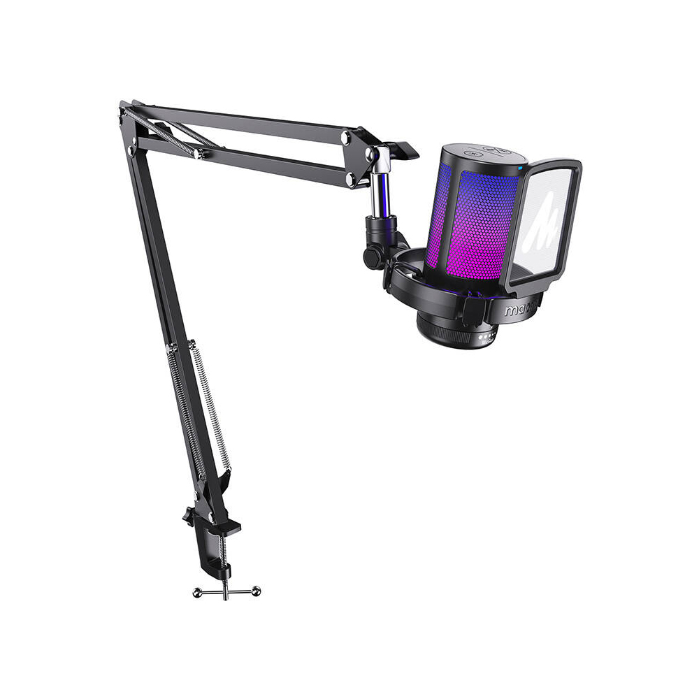 Maono DGM20S Gamingmikrofon med LED - Svart