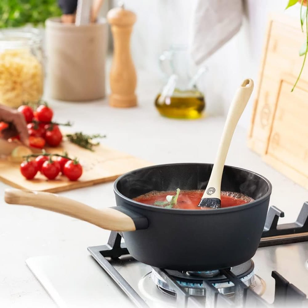 Masterchef Natural kasserolle med låg 20cm - Kendt fra MasterChef Danmark