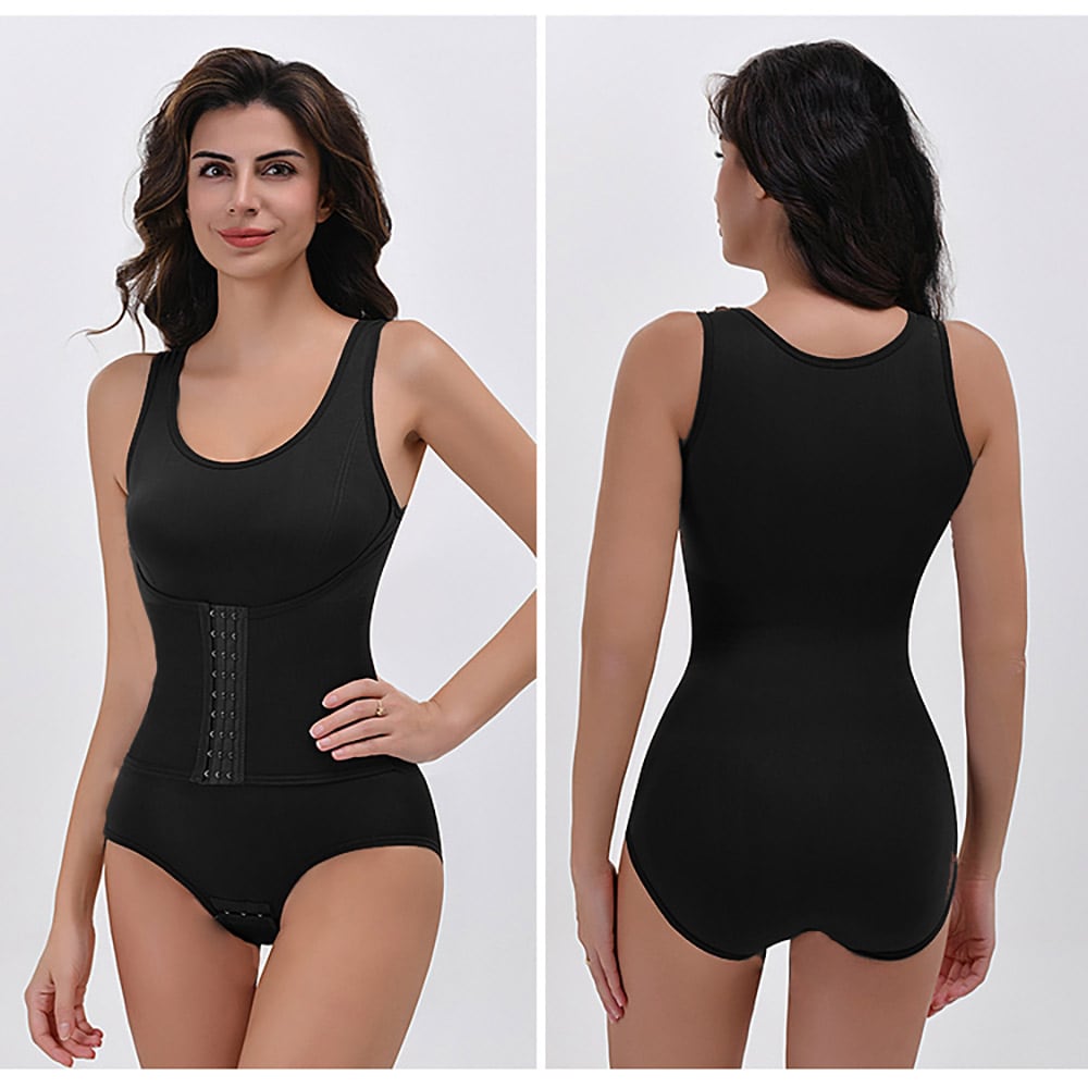 Shapewear Bodysuit M - Svart