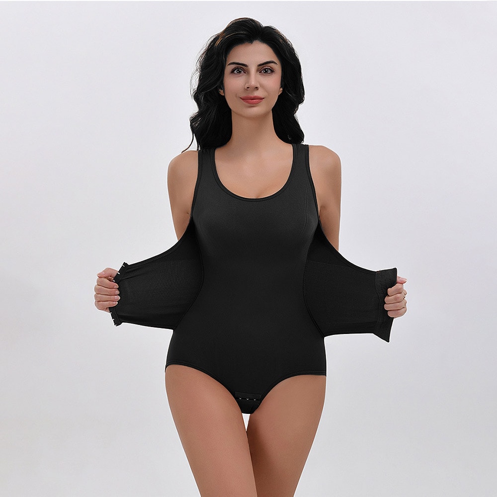 Shapewear Bodysuit M - Svart