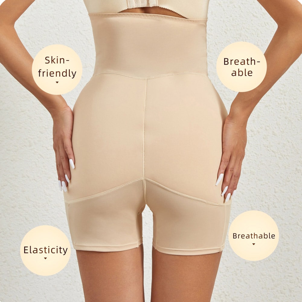 Shapewear med hög midja 3XL - Beige