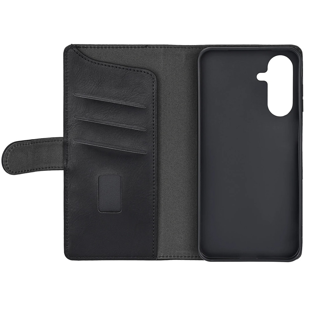 Gear Mobiltelefontaske med kortplads og standerfunktion til Samsung A56 5G - Sort