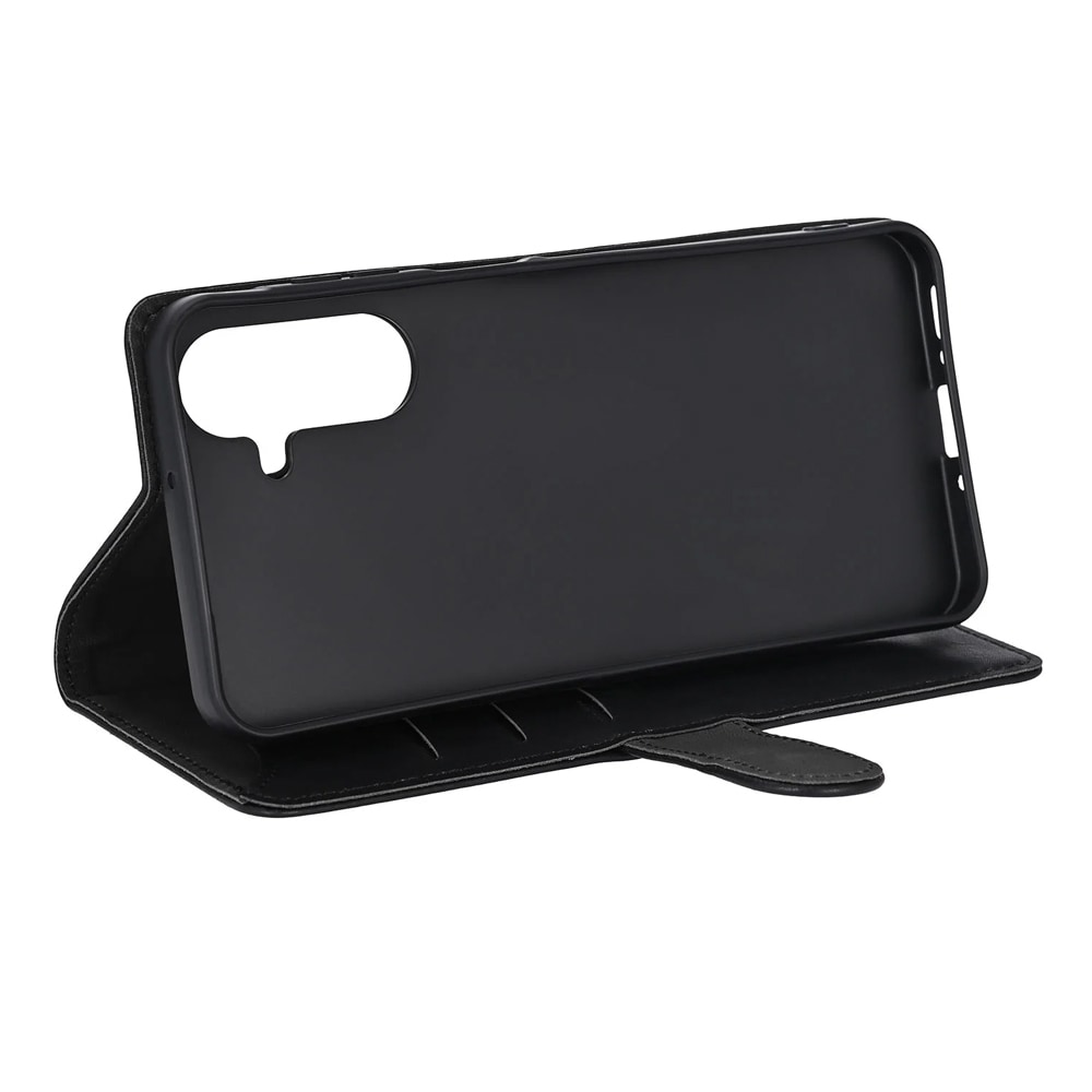 Gear Mobiltelefontaske med kortplads og standerfunktion til Samsung A56 5G - Sort