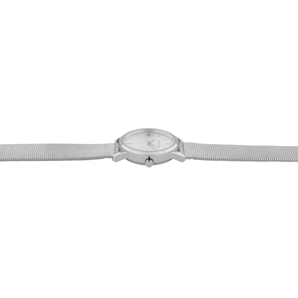 Excellanc Damklocka med armband i rostfritt stål - Silverfärgad