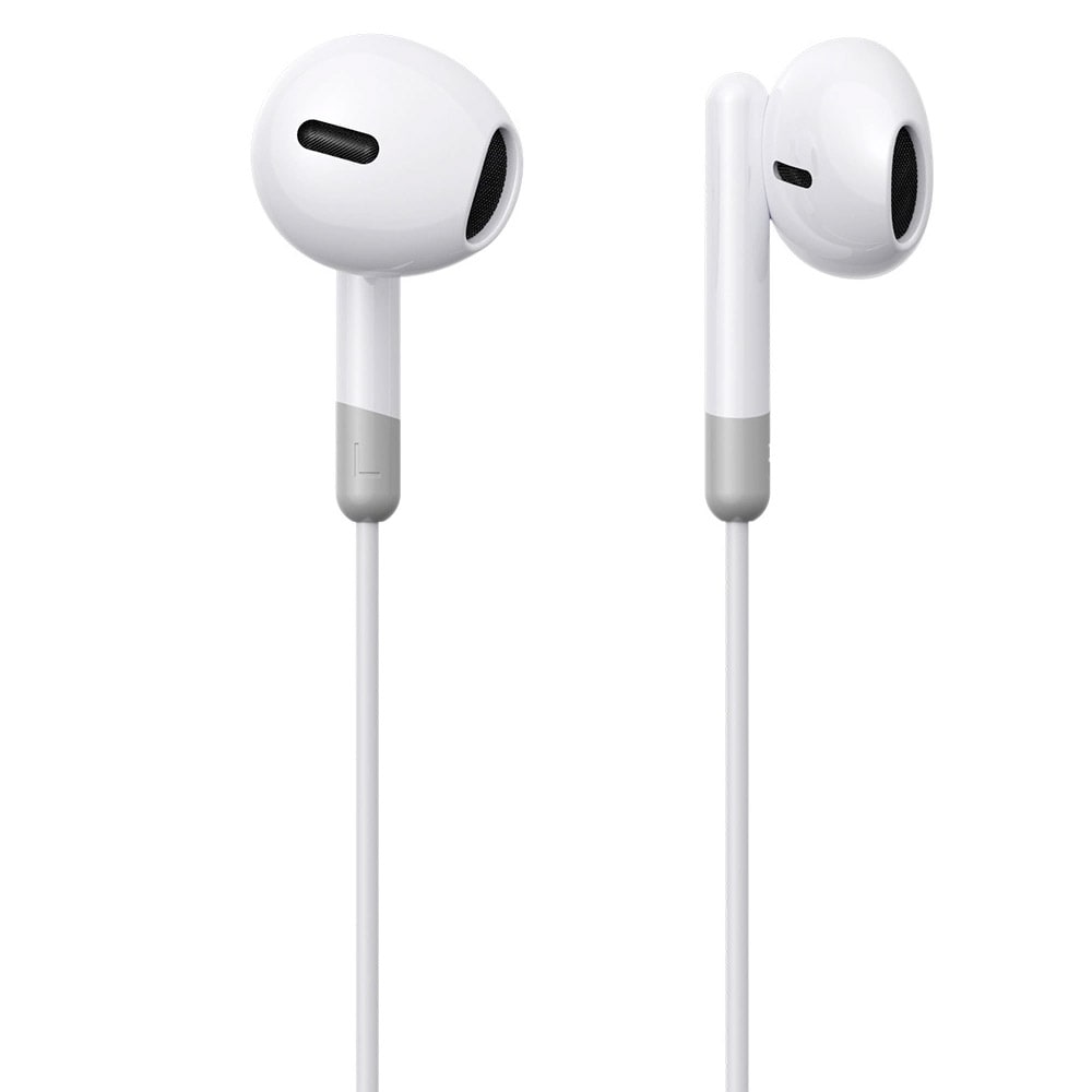 Joyroom JR-EW01 In-Ear Earpods med 3,5mm-kontakt - Vit