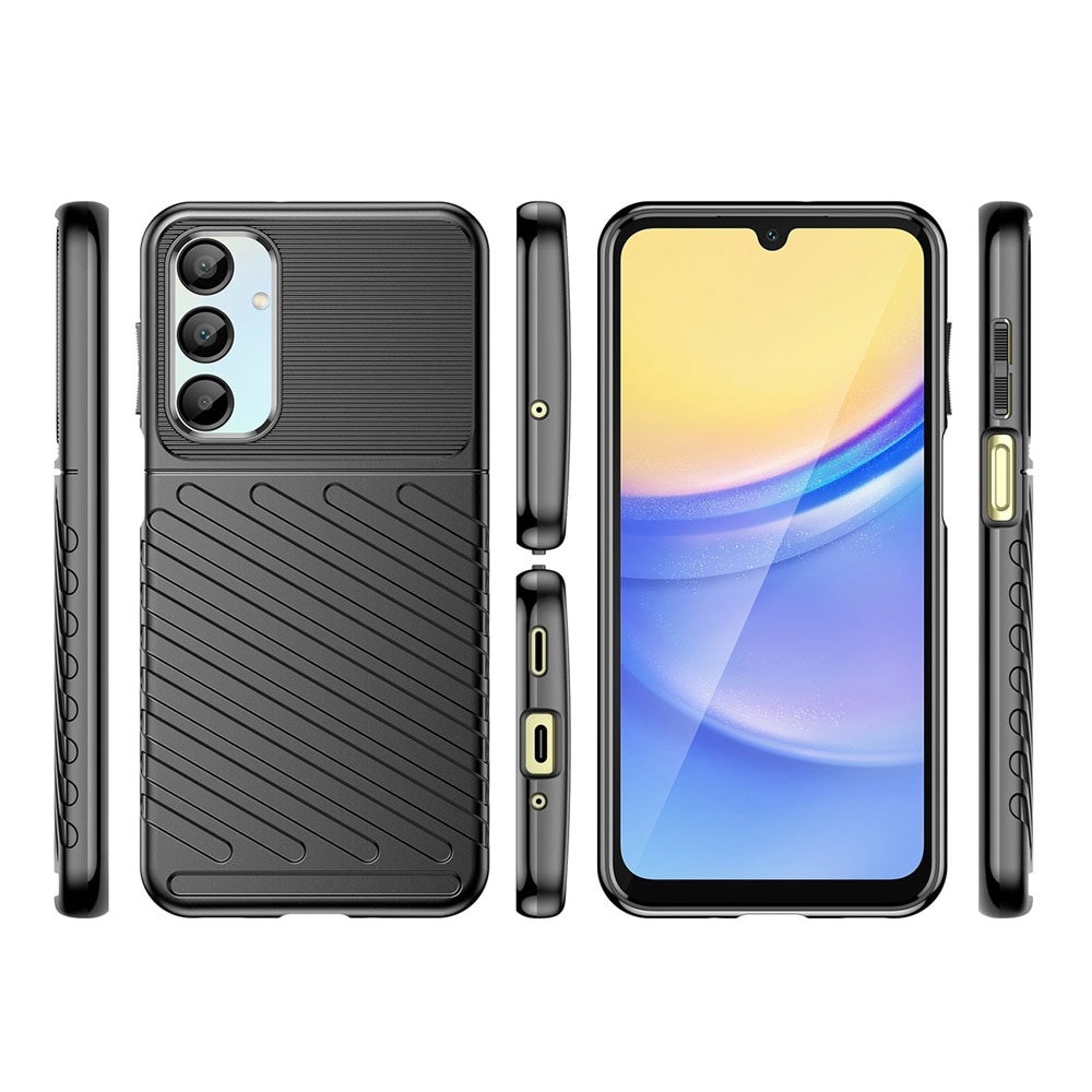 Silikoneetui til Samsung Galaxy A56/A36 - Sort