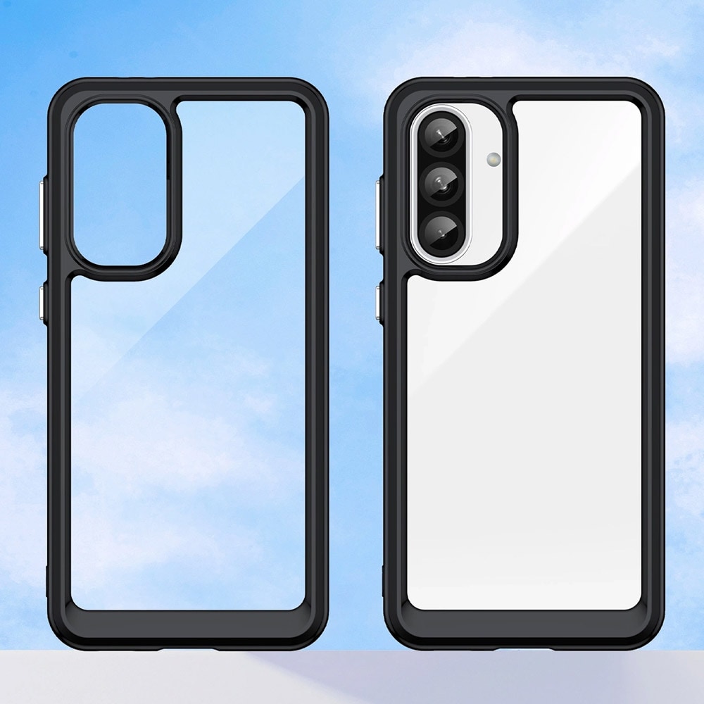 Outer Space Shell med Sort-ramme til Samsung Galaxy A56