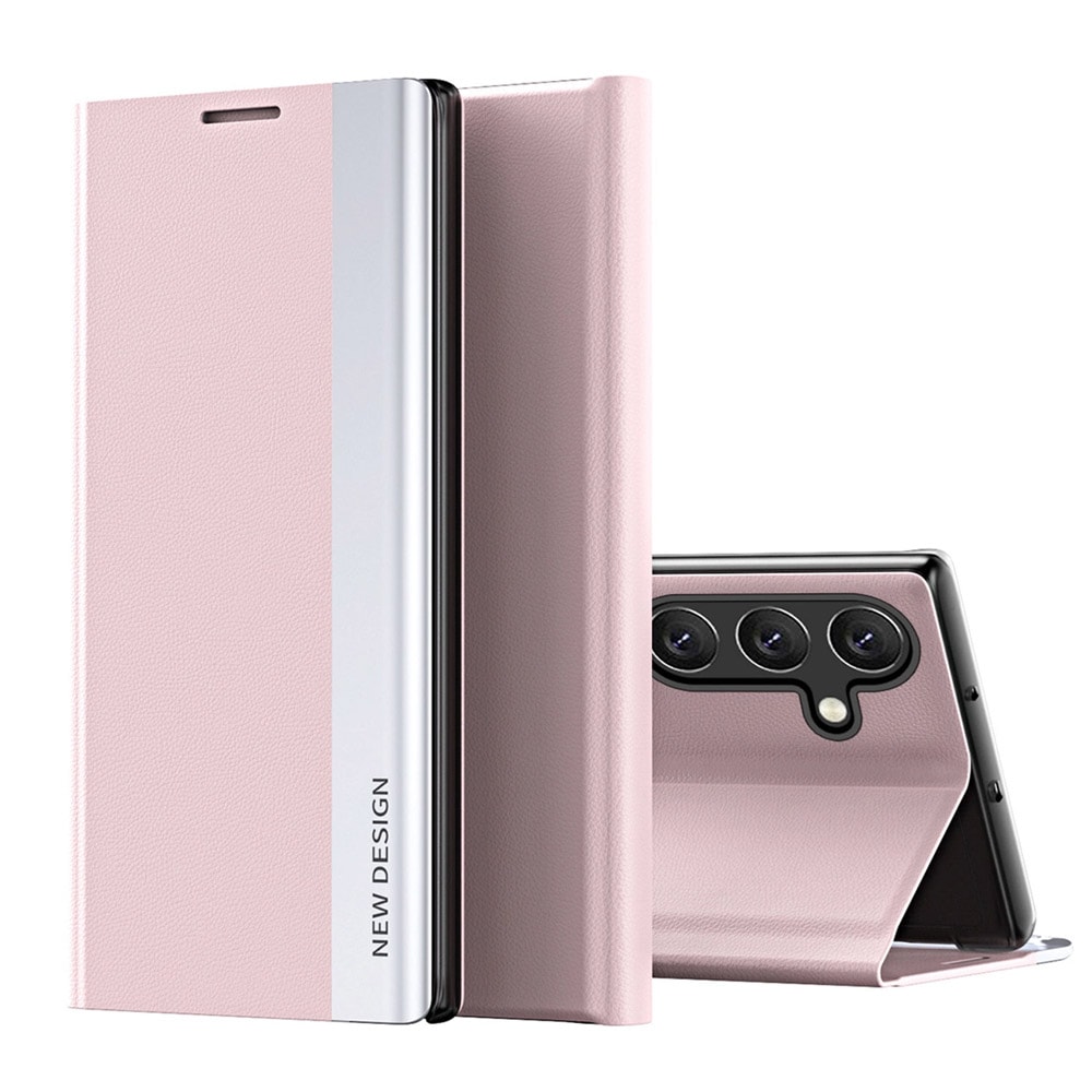 Sleep Case Pro fodral med ställ till Samsung Galaxy A36 - Rosa