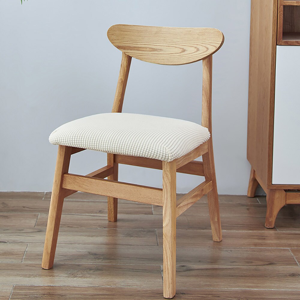 Elastiskt Stolsöverdrag - Vit