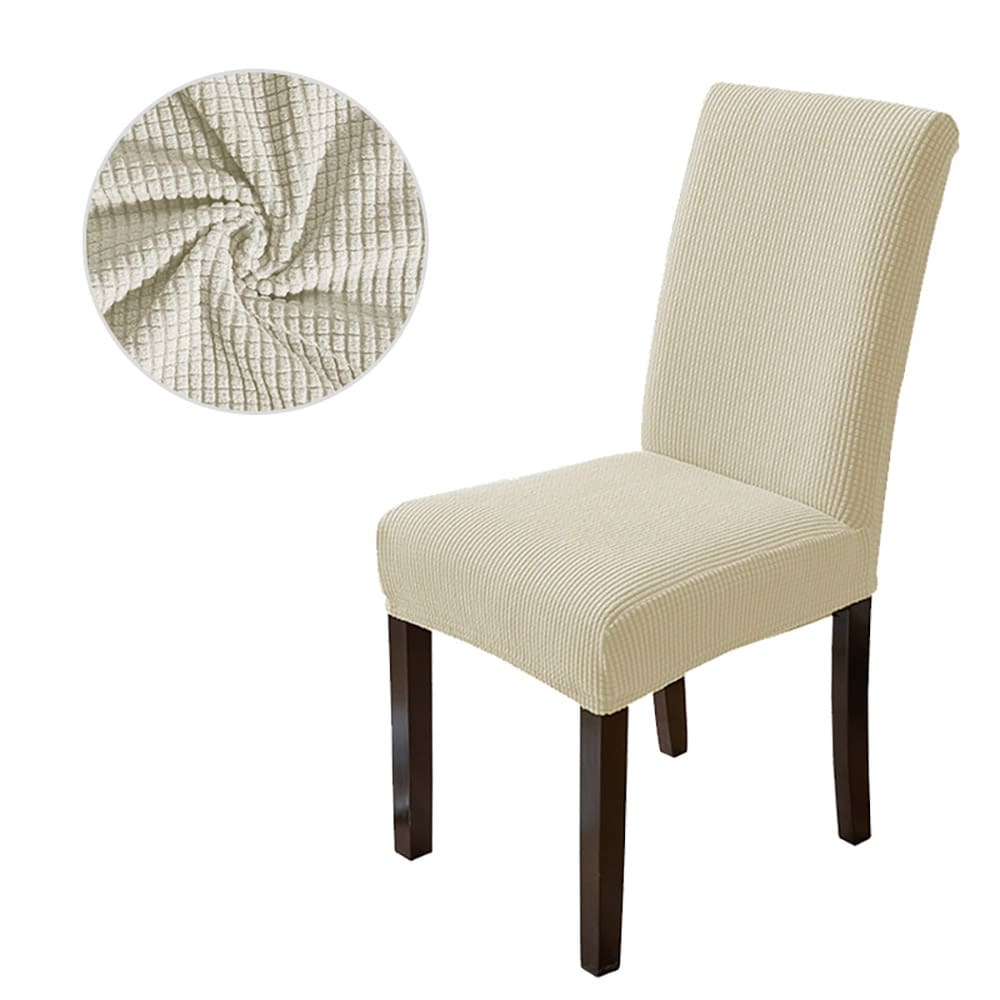 Elastiskt Stolsöverdrag - Vit