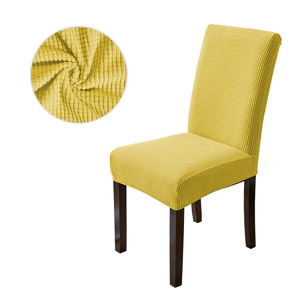 Elastiskt Stolsöverdrag - Gul