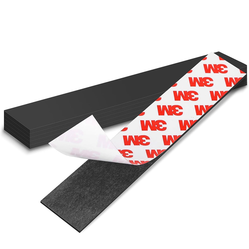Självhäftande Magnetisk platta 100x20mm 50-pack
