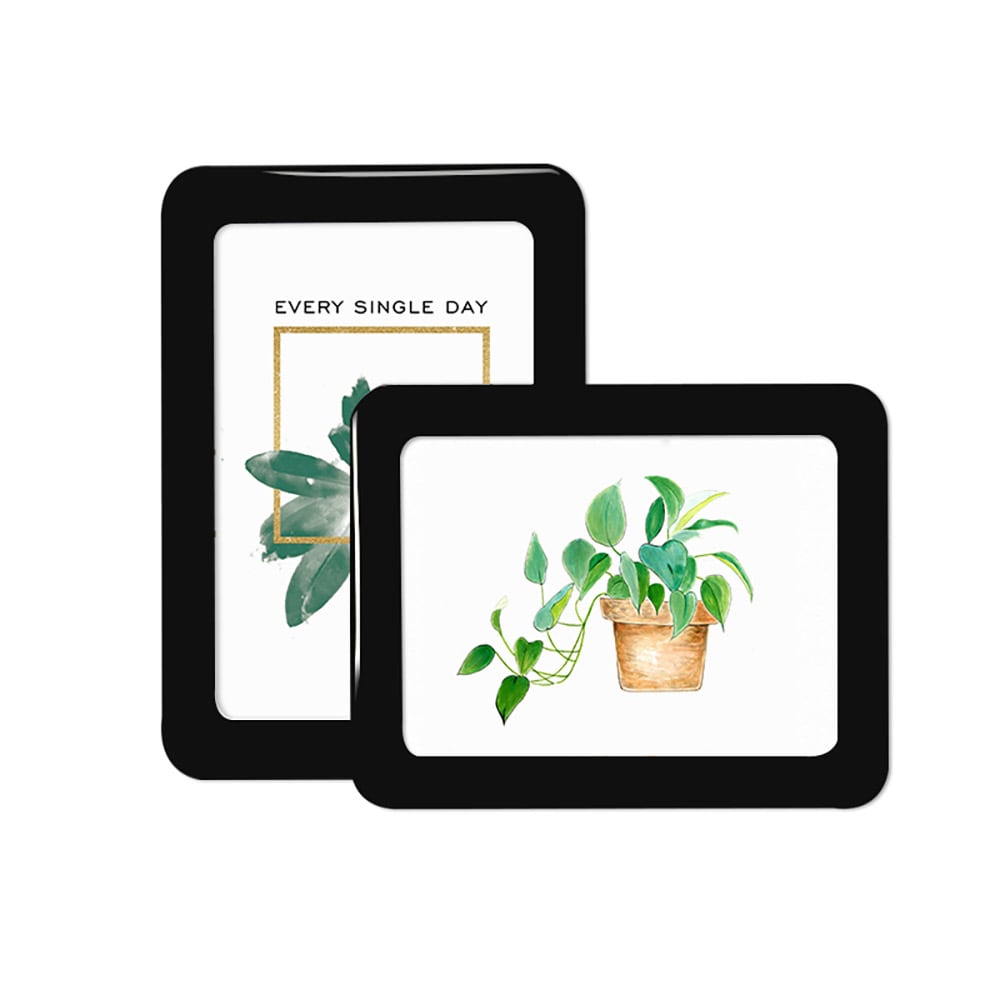 Magnetisk Fotoram 12,5cm - Svart