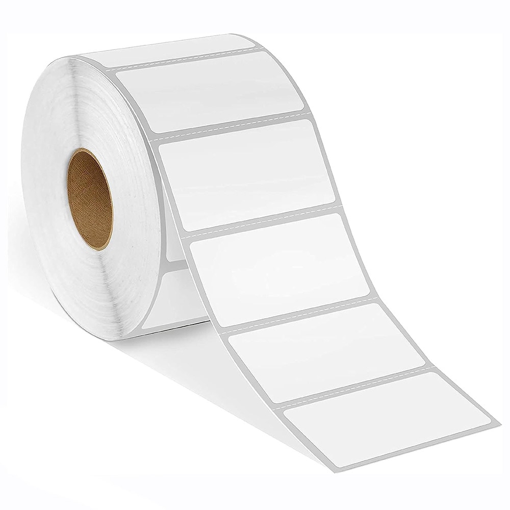 Etikettrulle för termoskrivare 50 x 30 mm – 1500 etiketter per rulle