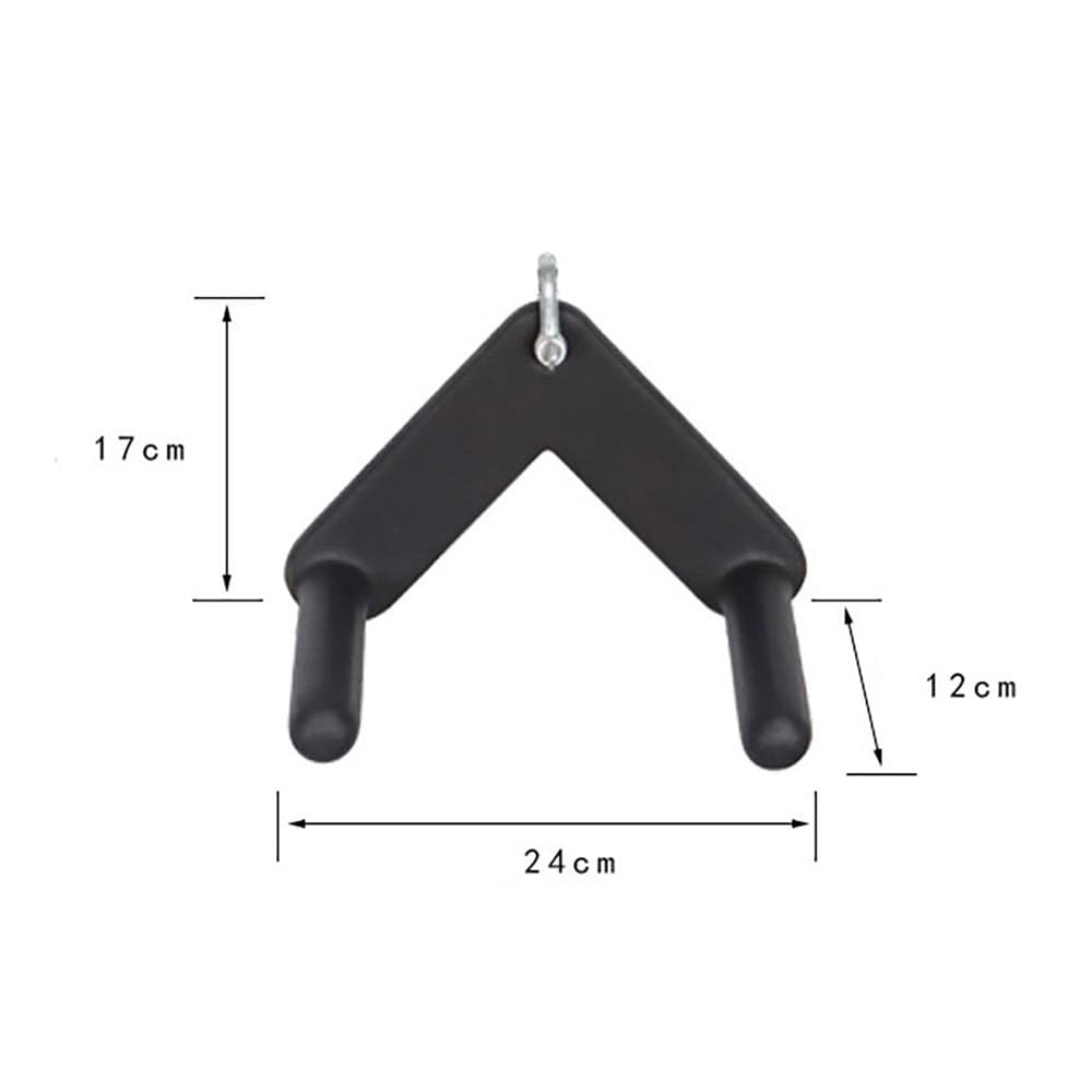 Pull down-stang i stål og PVC - for kabelmaskin og hjemmegym