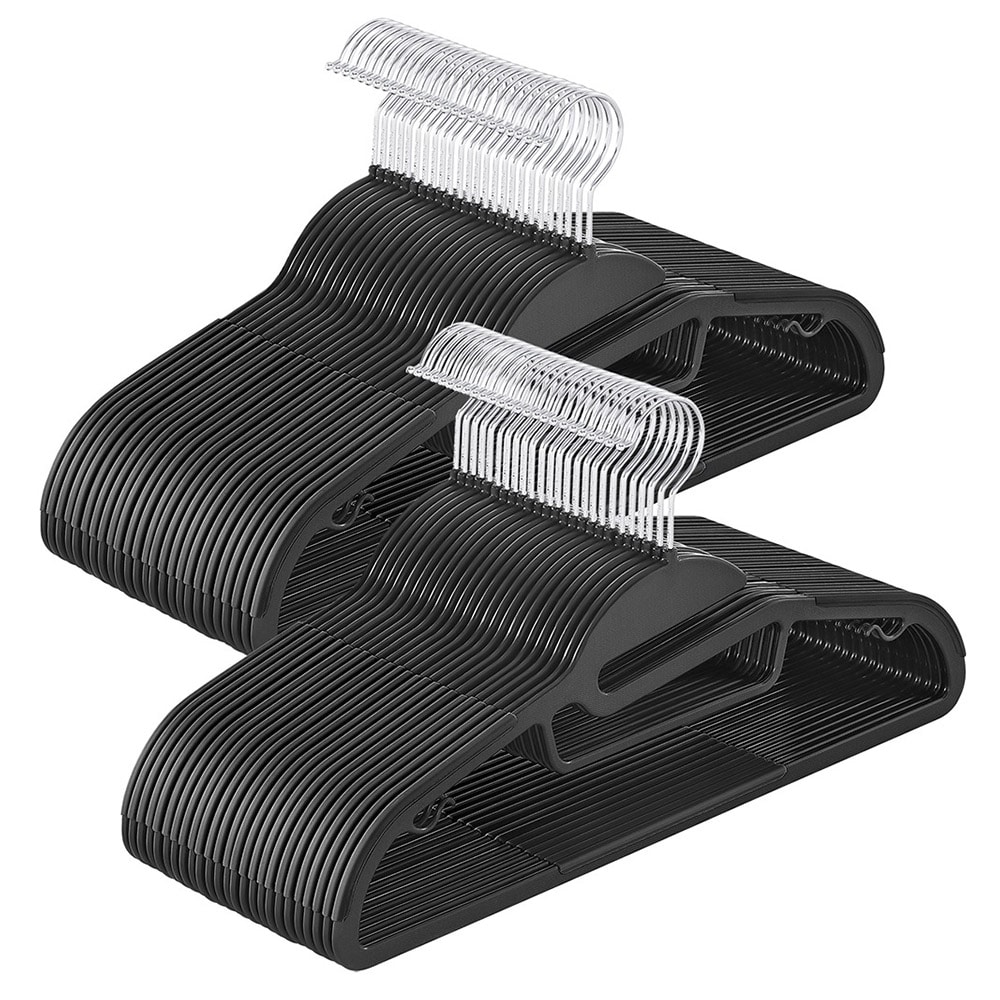 Galgar i plast 50-pack - Svart