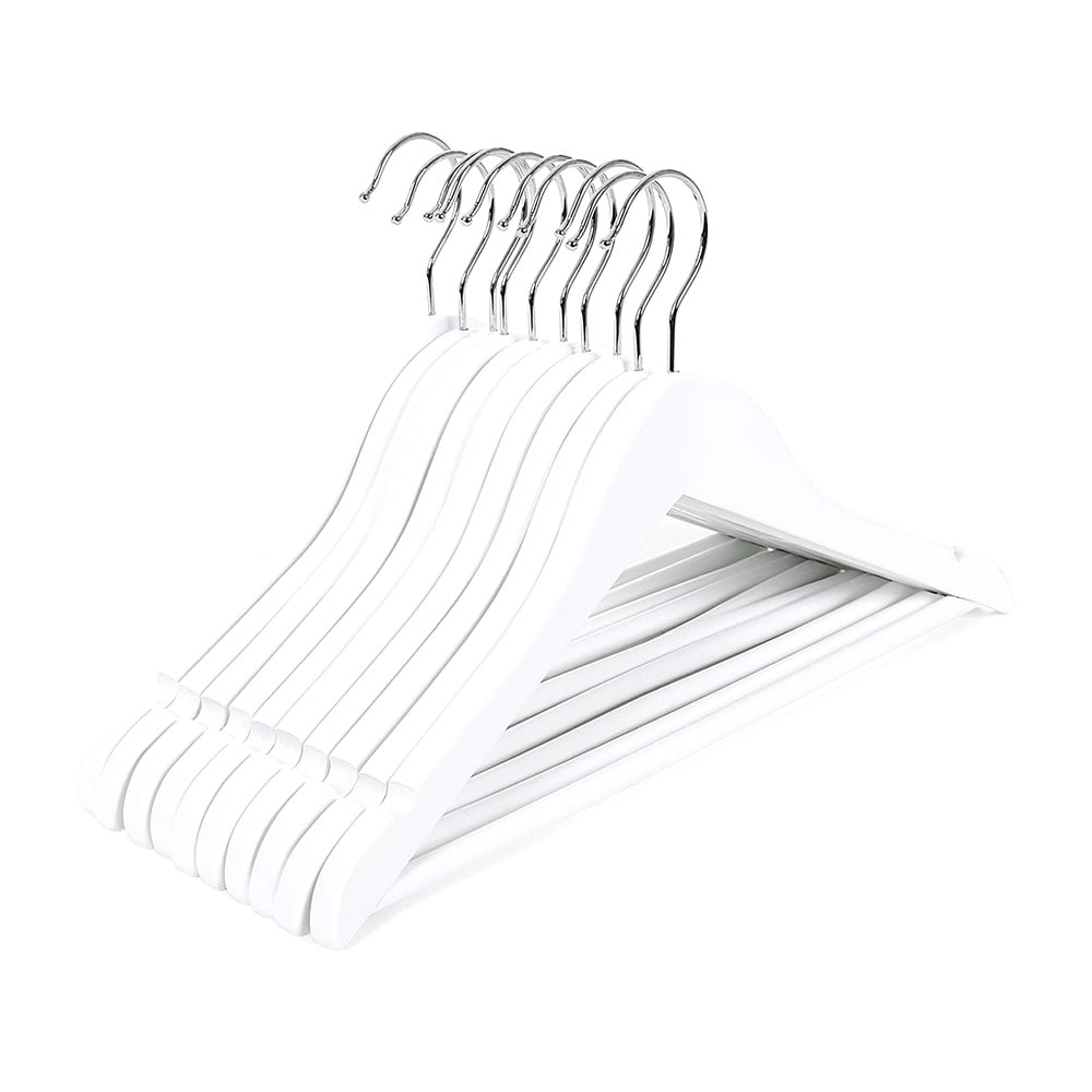 Barngalgar i trä 20-pack - Vit