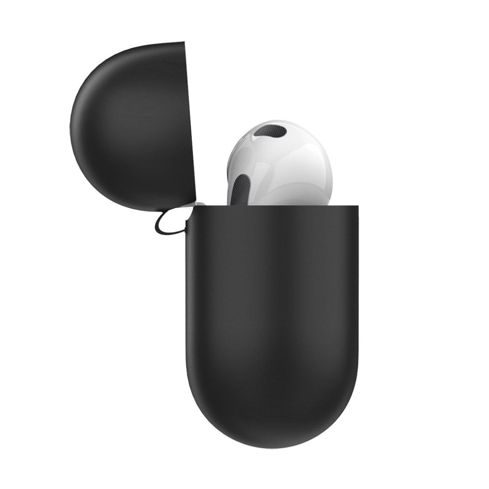 KeyBudz Elevate Series Skydd med nyckelring till Airpods 3 - Svart