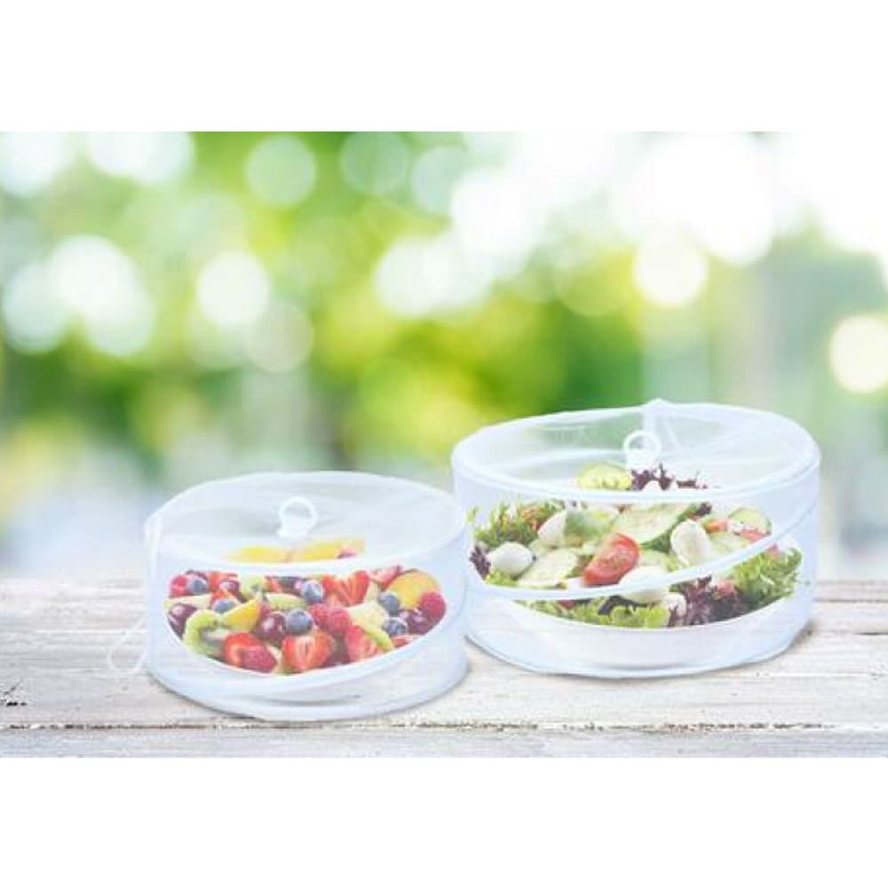 Hopfällbart matskydd – 2-pack