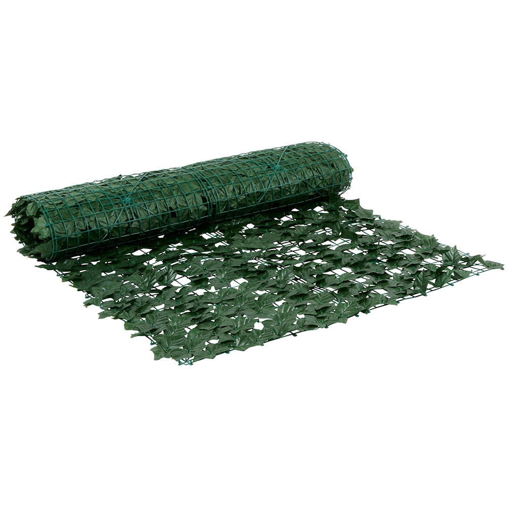 Rulle med konstgjorda löv 3 x 1 m – insynsskydd och dekoration i ett