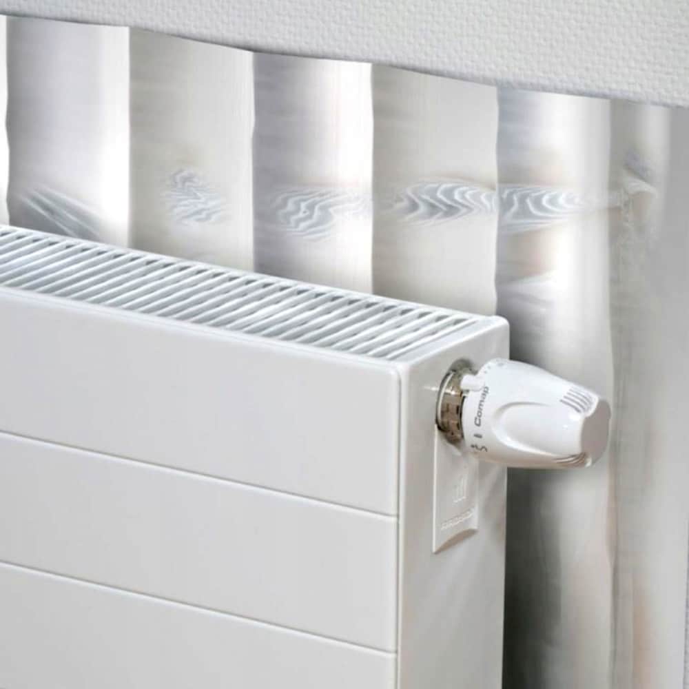 Radiatorreflektor 750x50 cm – energibesparande värmereflekterande isoleringssats