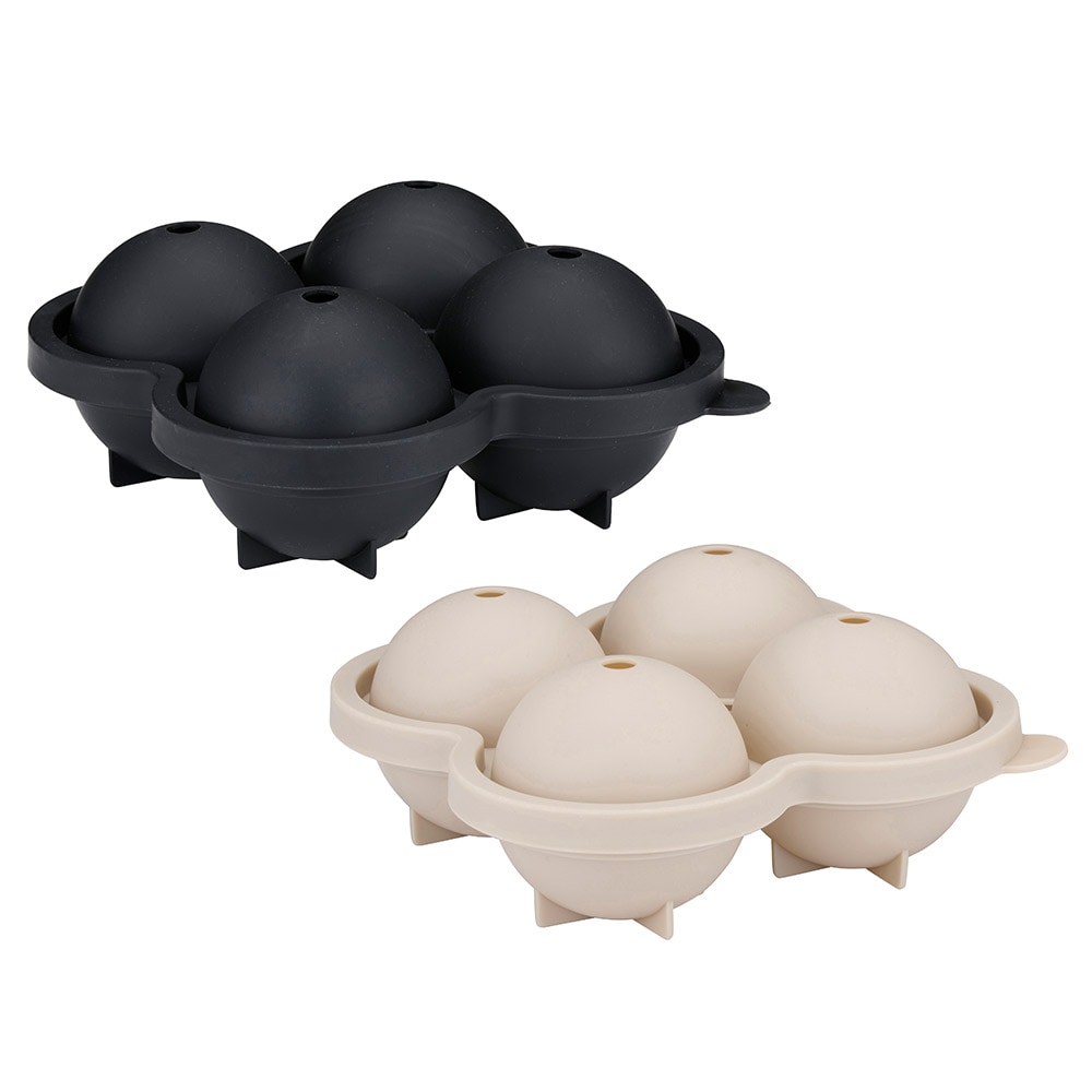 Isbitsform runda 6 cm – perfekta iskuber för drycker