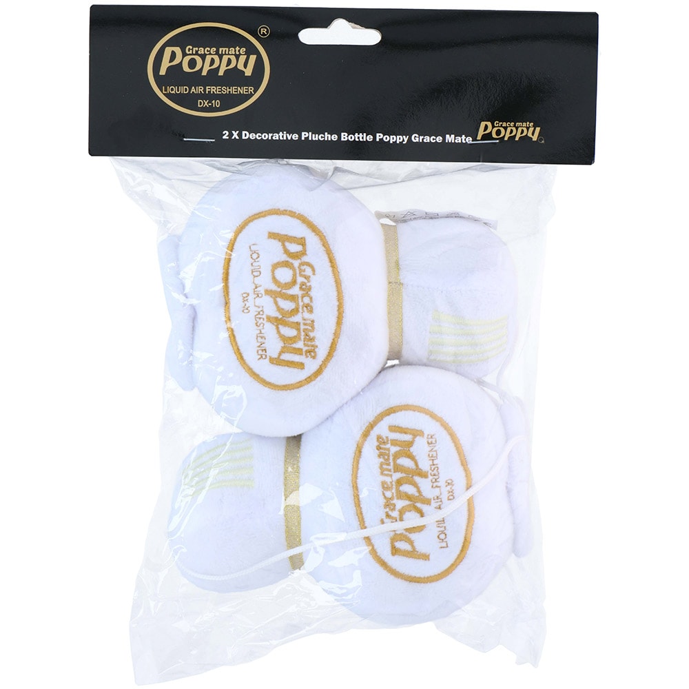 Air-Freshener i plysch 2-pack - Vit