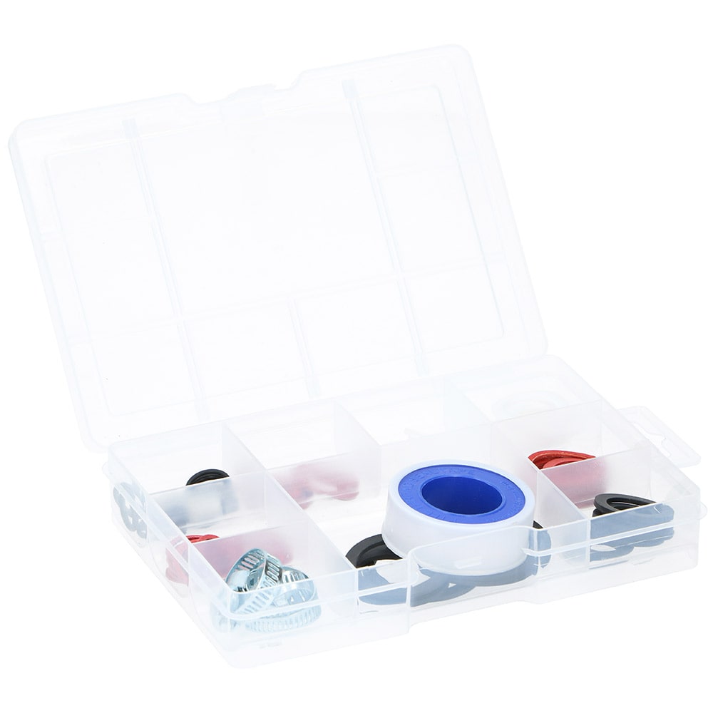 Set med Brickor och slangklämmor 86 delar