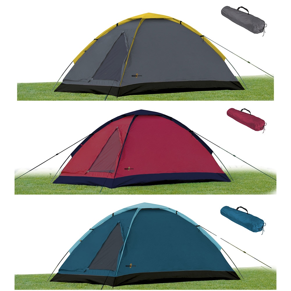 2-personerstält med praktisk förvaringsväska