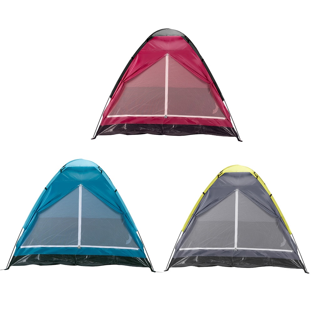 Kupoltält för 3 personer - 200x180x120 cm för camping och friluftsliv