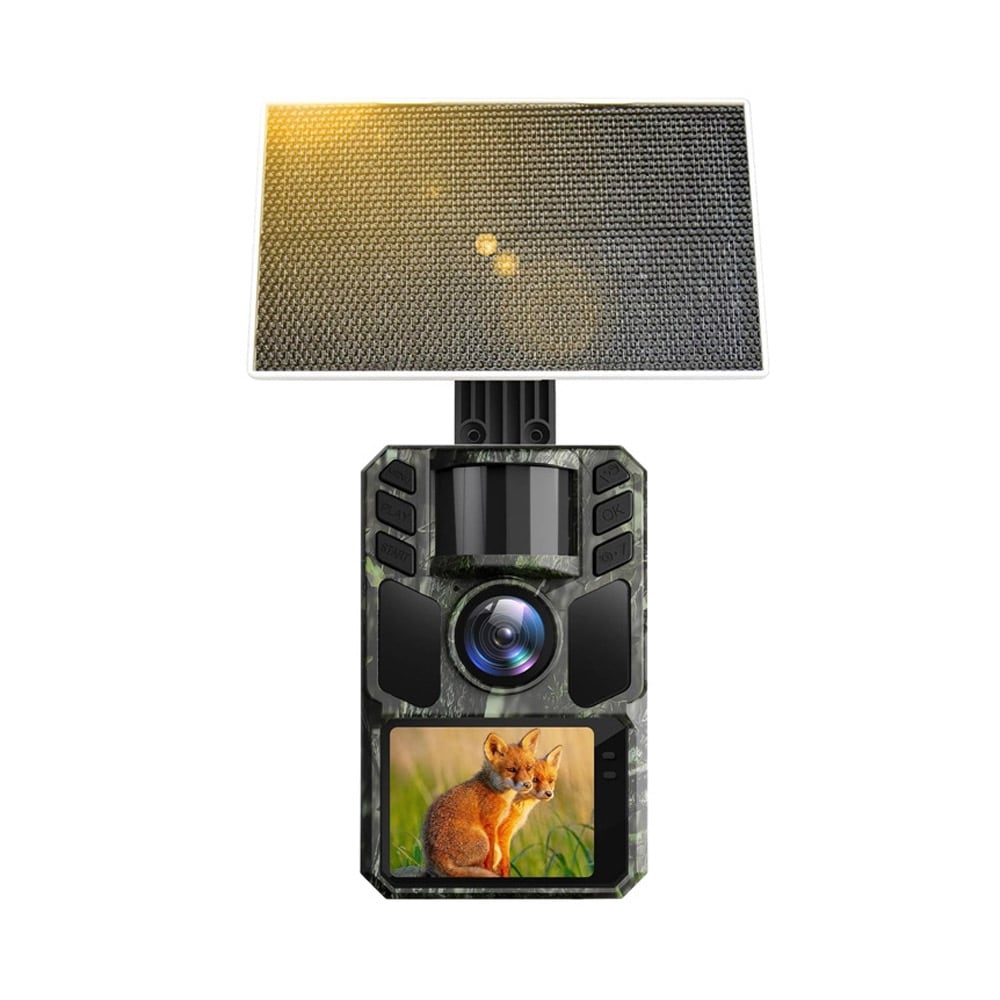 Åtelkamera med WiFi, solcellsladdning och Full HD-inspelning