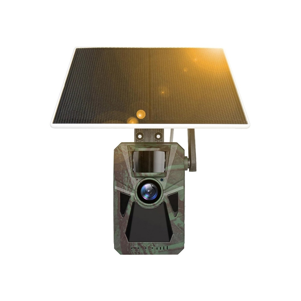 Åtelkamera med 2.7K video, solcellsladdning och 4G-kommunikation