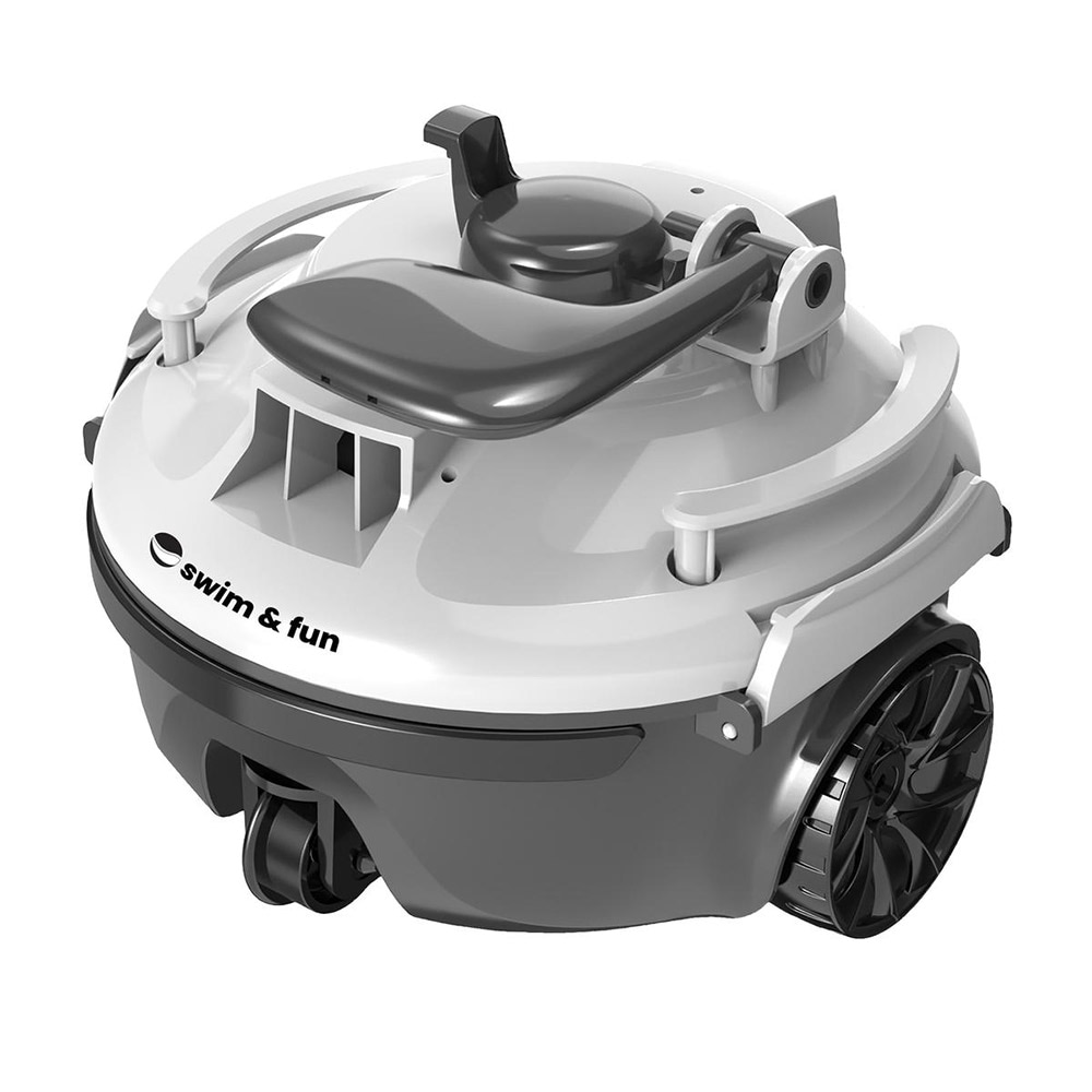 MiniWave poolrobot / trådløs poolstøvsuger / robotstøvsuger til pool og spabad / Swim & Fun poolrenser