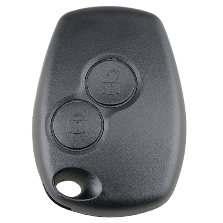 Nyckelskal Renault Modus / Clio / Kangoo / Twingo - 2 knappar