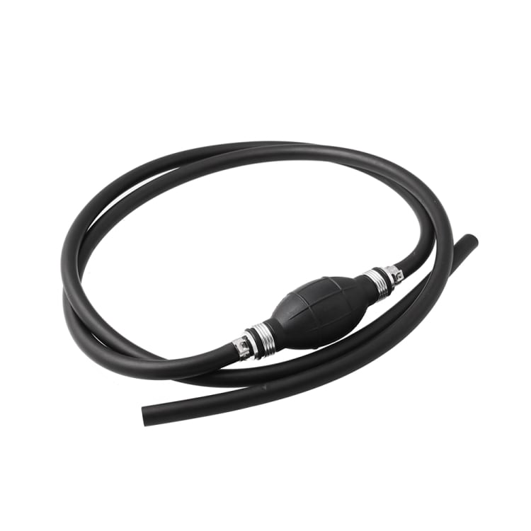 Universell bränsleslang med pump för båt och husbil