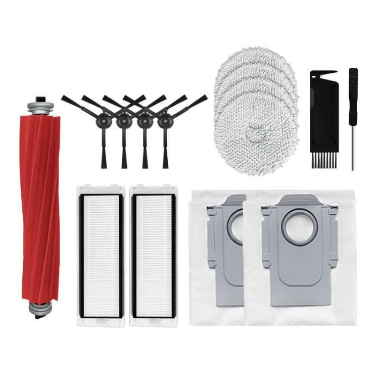 Borstar, moppar och filter till Roborock P10 – 15 delar
