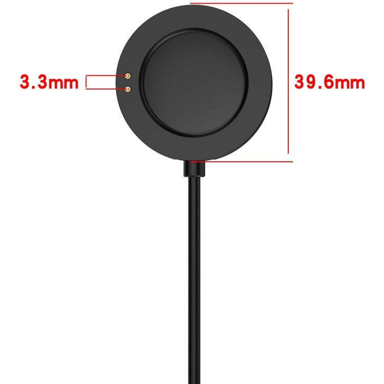 Magnetisk USB-laddare till Xiaomi Watch S4 / S3 / S2 1m - Svart