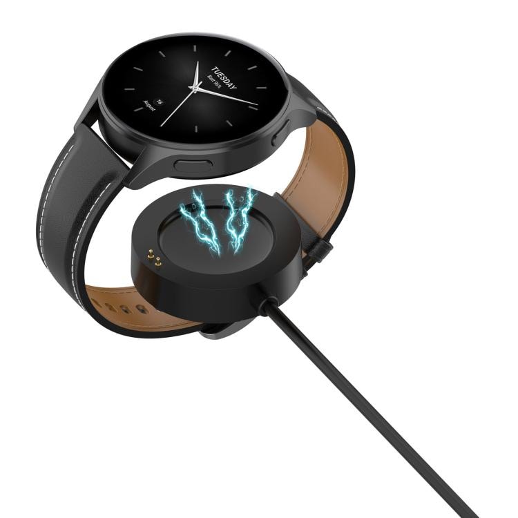 Magnetisk USB-laddare till Xiaomi Watch S4 / S3 / S2 1m - Svart