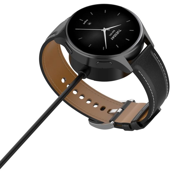 Magnetisk USB-laddare till Xiaomi Watch S4 / S3 / S2 1m - Svart