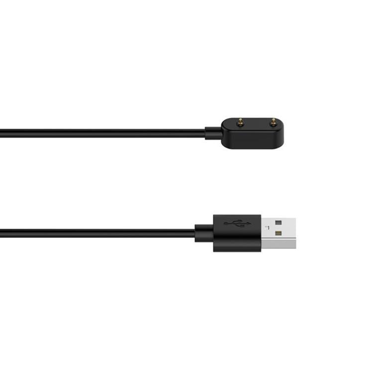 Magnetisk USB-laddare till Huawei Band 10 / 9 / 8 – 1 m, svart