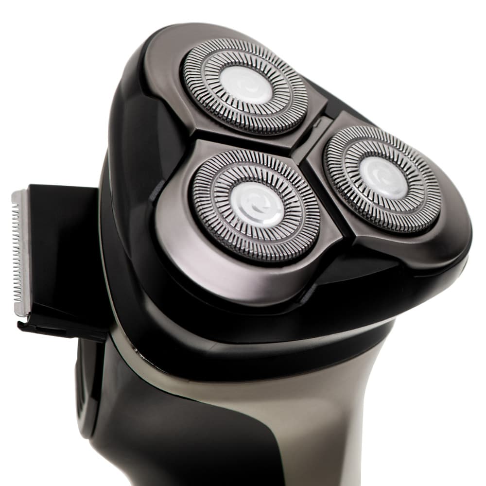 Elektrisk barbermaskin med LED-display og IPX7-klassifisert vanntetthet